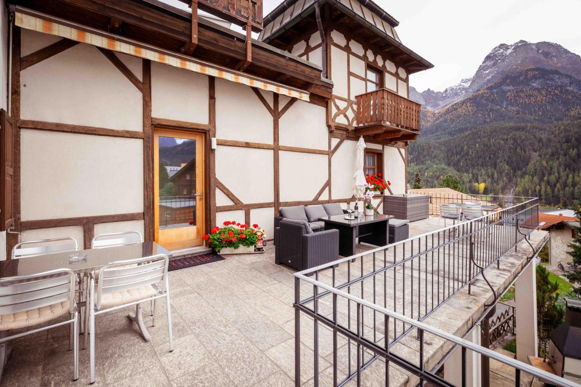 Garni Alpenrose - Grusaida Scuol Exterior foto